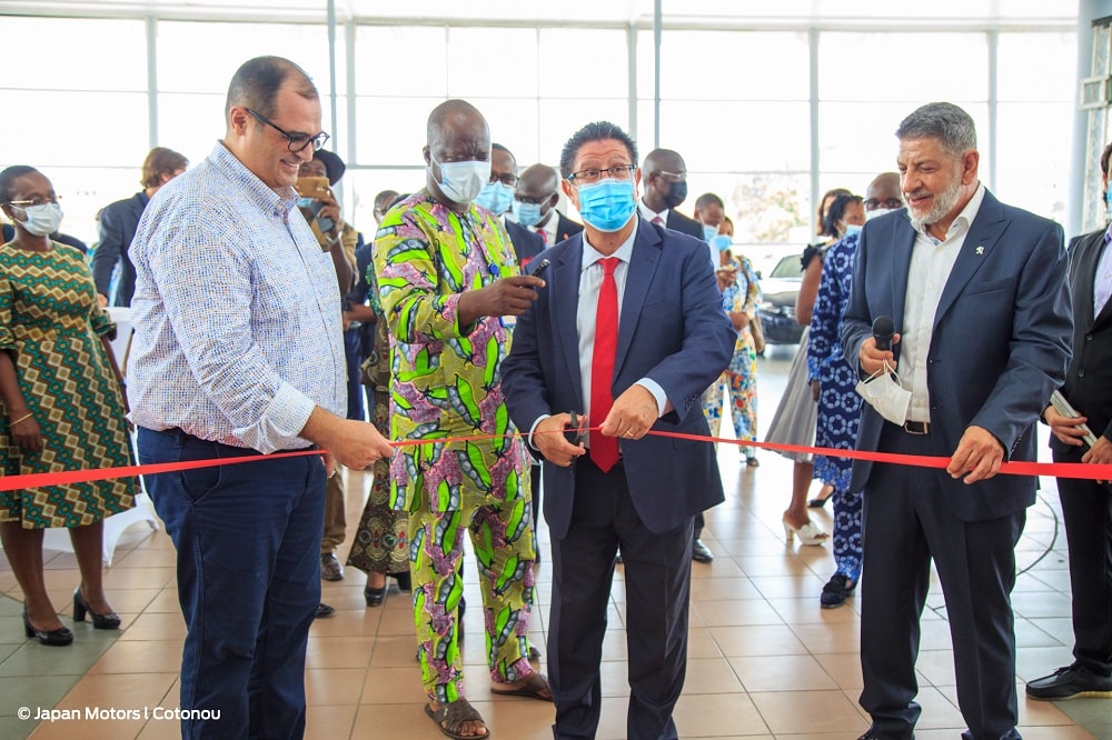 Le Groupe Japan Motors inaugure son showroom au Benin